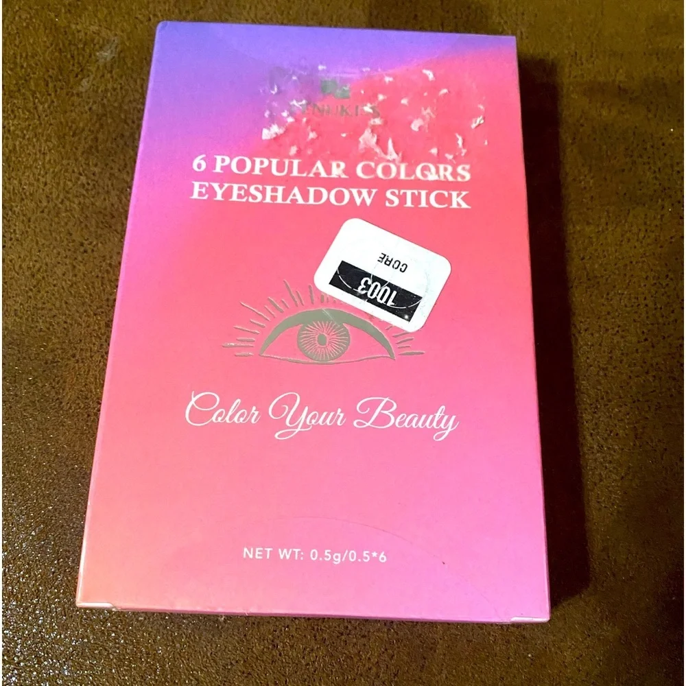 Venukiss Eyeshadow Sticks Set of 6 New Sealed